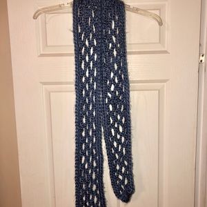 Homemade crocheted scarf
